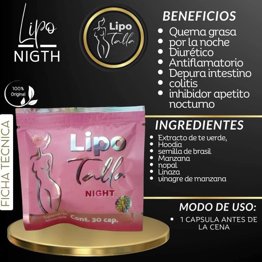 LIPO TALLA KIT potente quemador de grasa