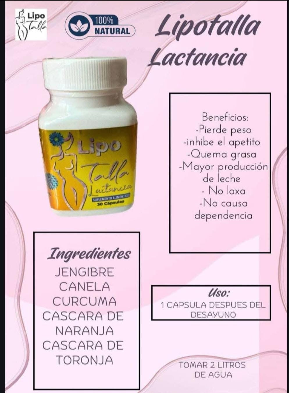 LIPO TALLA LACTANCIA
