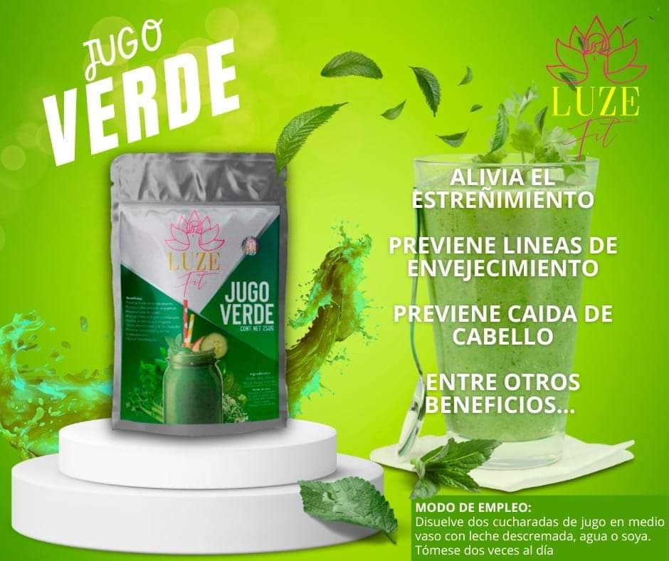 Jugo verde Luze Fit