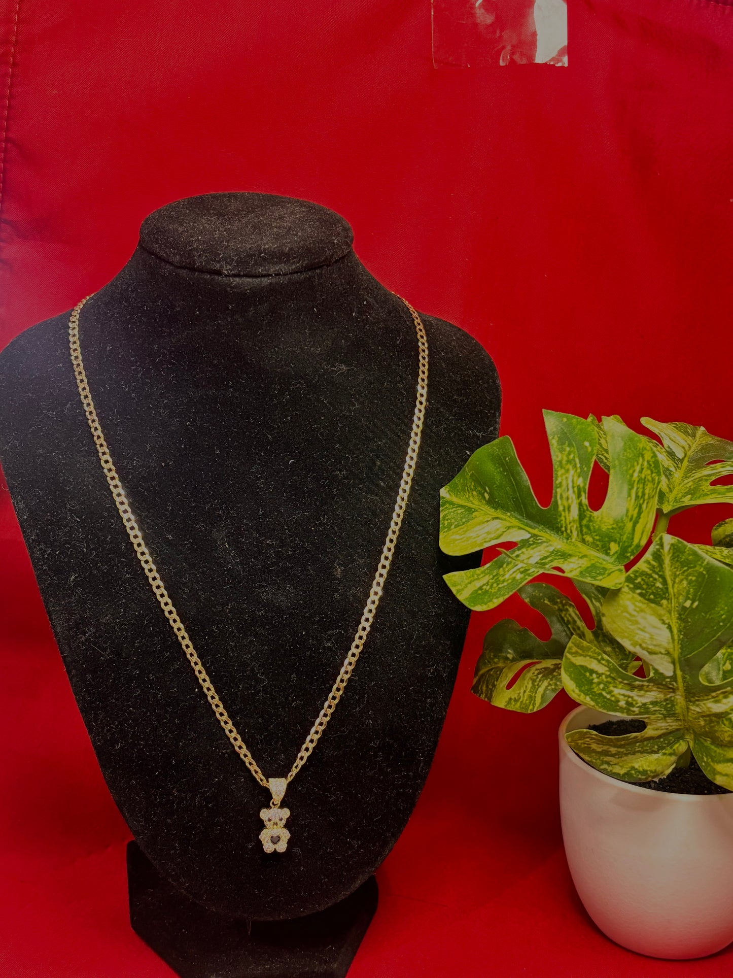 Oro 14k size 17  tejido cubano