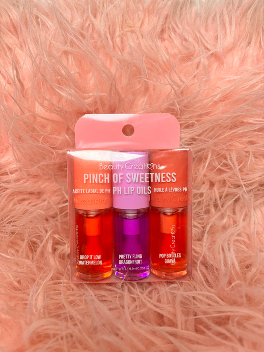 PH Lip oils