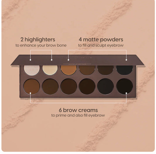 Paleta de ceja kara beauty