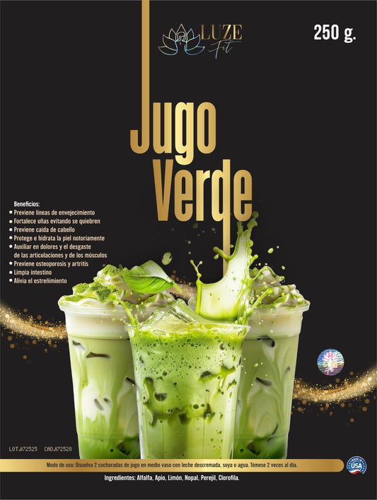 Jugo verde Luze Fit
